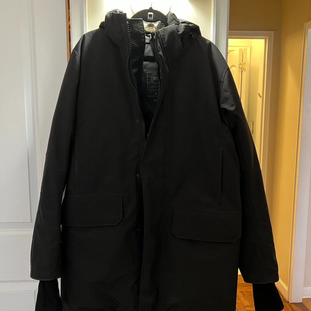 Canada Goose Brockton Parka Black - Noir Large